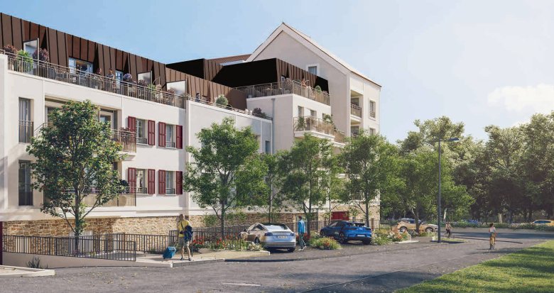 Achat / Vente programme immobilier neuf Montlhéry à quelques pas du centre historique (91310) - Réf. 11689