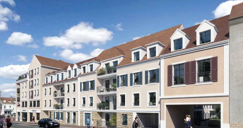 Achat / Vente programme immobilier neuf Montlhéry en plein cœur du village et des commodités (91310) - Réf. 7630