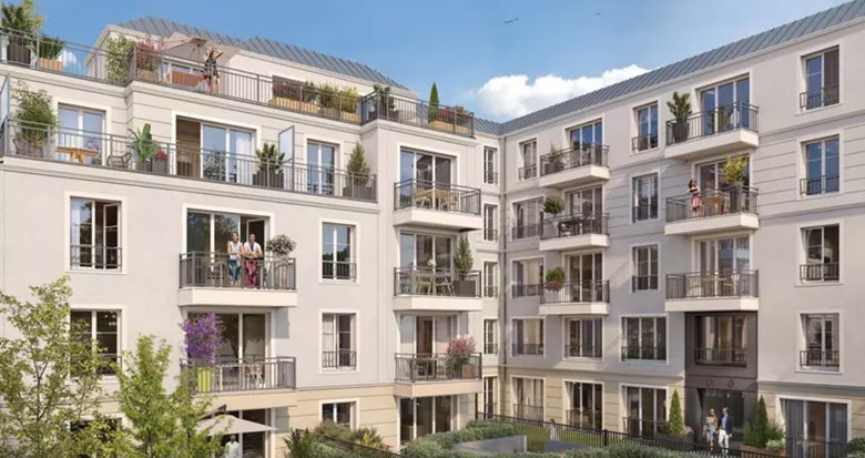 Achat / Vente programme immobilier neuf Montmorency à 4 min à pied de la gare (95160) - Réf. 12763