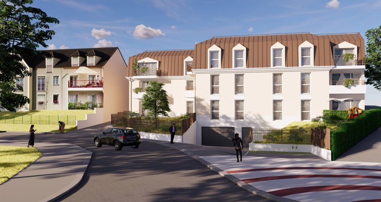 Achat / Vente programme immobilier neuf Moussy-le-Vieux à 7 min à pied du centre-bourg (77230) - Réf. 13708