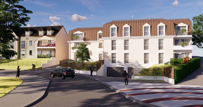 Achat / Vente programme immobilier neuf Moussy-le-Vieux à 7 min à pied du centre-bourg (77230) - Réf. 12473