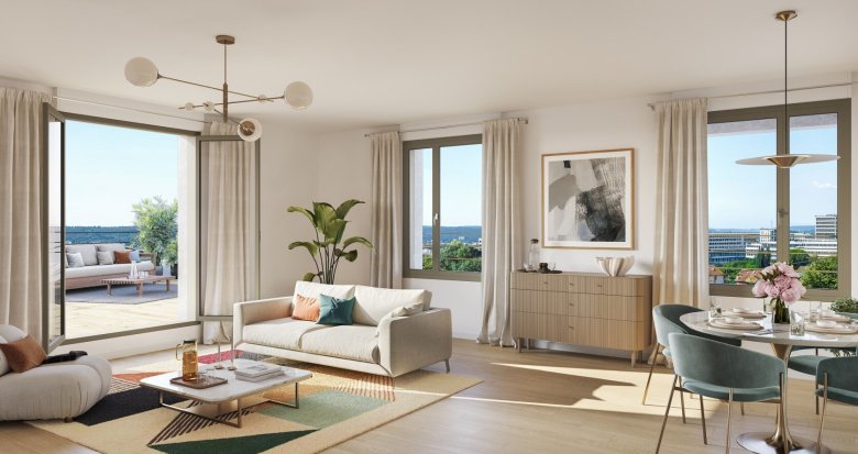 Achat / Vente programme immobilier neuf Nanterre à 10 min à pied du tram T2 (92000) - Réf. 12711