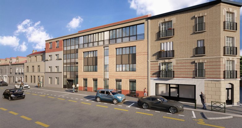 Achat / Vente programme immobilier neuf Nanterre villa proche de La Défense (92000) - Réf. 13155