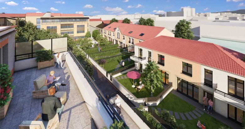Achat / Vente programme immobilier neuf Nanterre villa proche de La Défense (92000) - Réf. 13155