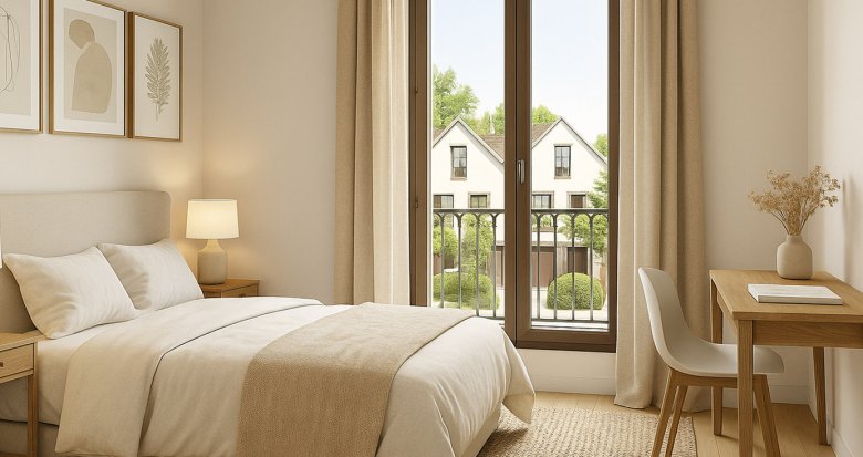 Achat / Vente programme immobilier neuf Neauphle-le-Château face au centre-bourg (78640) - Réf. 13653