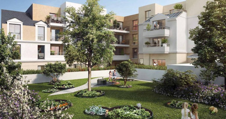 Achat / Vente programme immobilier neuf Neuilly-Plaisance à 15 min à pied du RER E et A (93360) - Réf. 6768