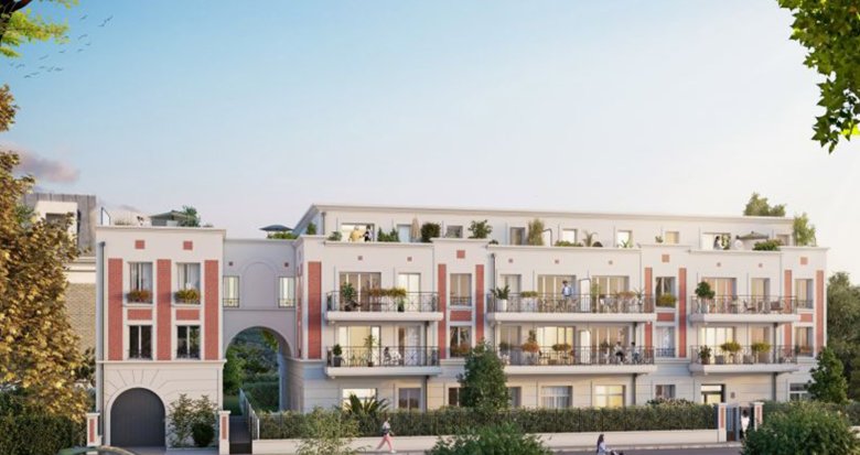 Achat / Vente programme immobilier neuf Neuilly-Plaisance à 6 minutes à vélo du RER A (93360) - Réf. 13335
