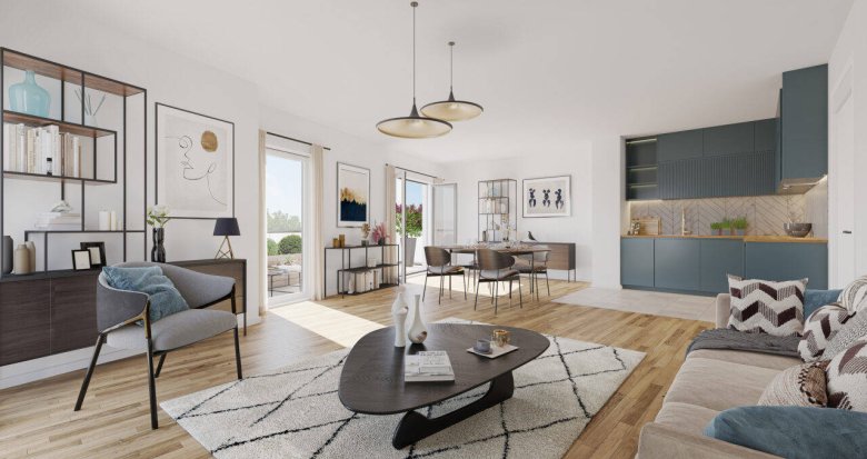 Achat / Vente programme immobilier neuf Noisy-le-Grand à 9 min à pieds de la gare RER A (93160) - Réf. 7464