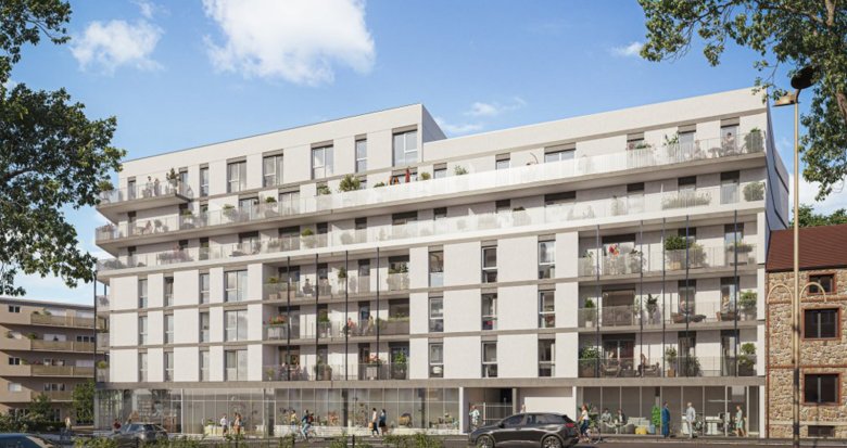 Achat / Vente programme immobilier neuf Noisy-le-Sec à 15 min à pied du RER E et du tram T1 (93130) - Réf. 13313
