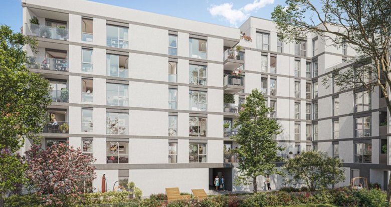 Achat / Vente programme immobilier neuf Noisy-le-Sec à 15 min à pied du RER E et du tram T1 (93130) - Réf. 13313