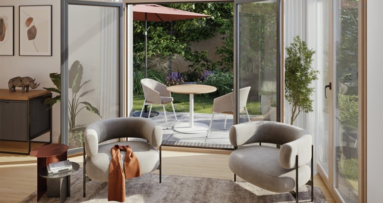 Achat / Vente programme immobilier neuf Orly écoquartier Chemin des Carrières à 5 min à pied du RER C (94310) - Réf. 12999