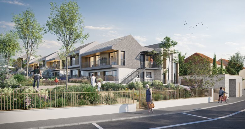 Achat / Vente programme immobilier neuf Orly écoquartier Chemin des Carrières à 5 min à pied du RER C (94310) - Réf. 12999