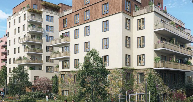 Achat / Vente programme immobilier neuf Orly quartier Parc en Scène proche métro 14 et RER C (94310) - Réf. 13240