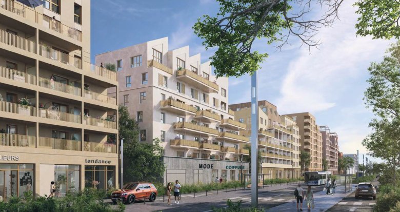 Achat / Vente programme immobilier neuf Orly quartier Parc en Scène proche métro 14 et RER C (94310) - Réf. 13240