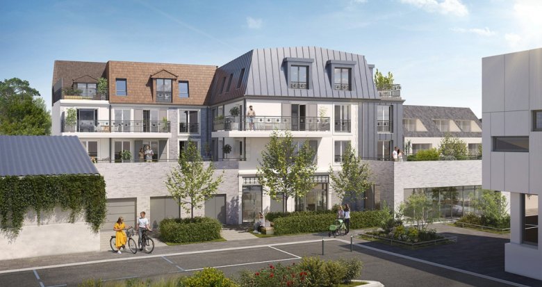 Achat / Vente programme immobilier neuf Osny centre-ville à 3 min à pied de la ligne J (95520) - Réf. 8735