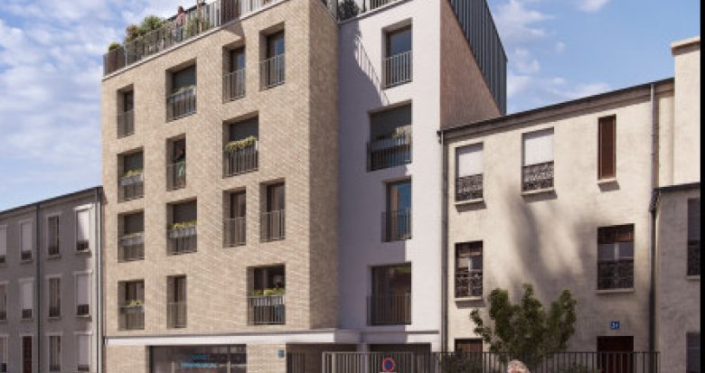 Achat / Vente programme immobilier neuf Pantin à 7 min à pied du métro 7 (93500) - Réf. 8332