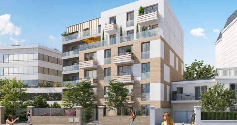 Achat / Vente programme immobilier neuf Poissy à deux pas de la gare RER A et Transilien J (78300) - Réf. 7956