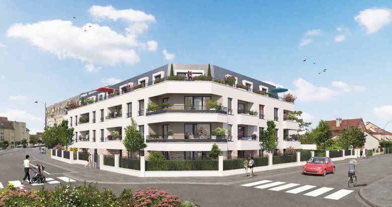Achat / Vente programme immobilier neuf Pontault-Combault proche commerces (77340) - Réf. 7748