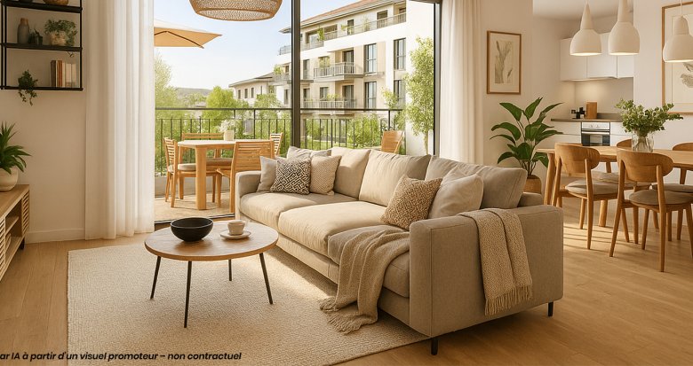 Achat / Vente programme immobilier neuf Pontoise à proximité du Transilien H et J et du RER C (95000) - Réf. 13604