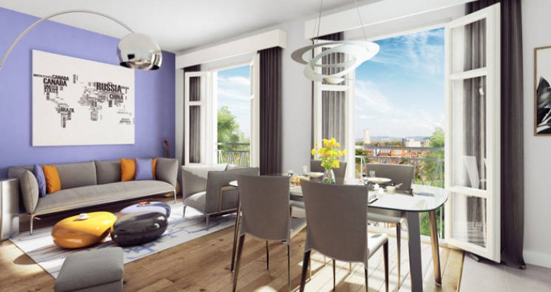 Achat / Vente programme immobilier neuf Pontoise proche RER et de la place centrale (95000) - Réf. 5987