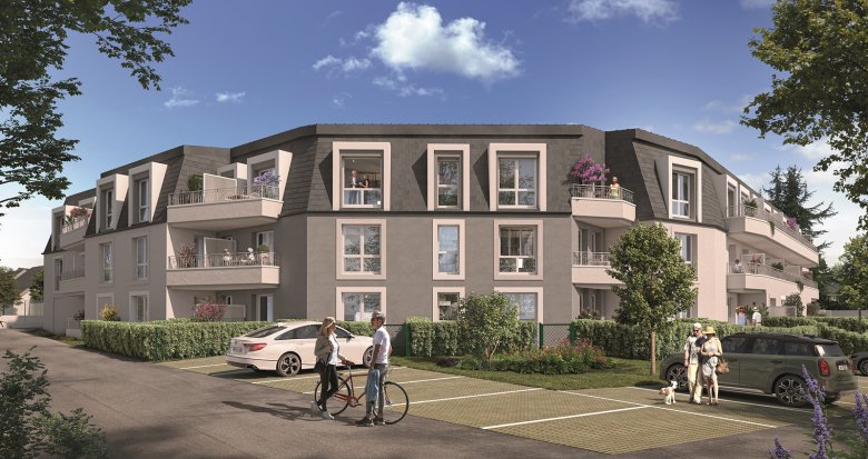 Achat / Vente programme immobilier neuf Quincy-sous-Sénart résidences seniors à 750m du RER D (91480) - Réf. 13421