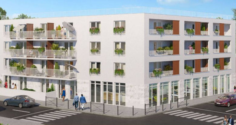 Achat / Vente programme immobilier neuf Ris orangis au coeur du quartier de la gare- 500m du RER D (91130) - Réf. 5218