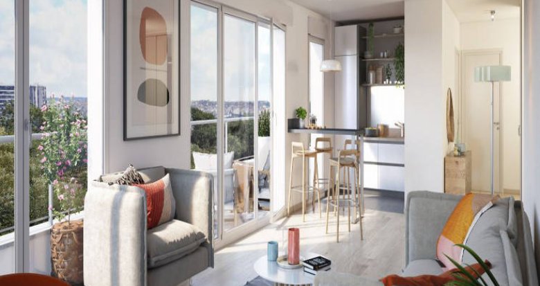 Achat / Vente programme immobilier neuf Ris orangis au coeur du quartier de la gare- 500m du RER D (91130) - Réf. 5218