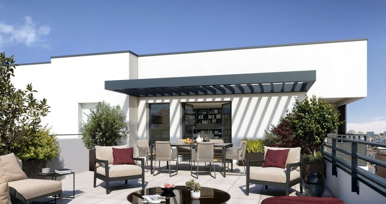 Achat / Vente programme immobilier neuf Romainville à 10 minutes à pied du métro 5 direction Paris (93230) - Réf. 12994