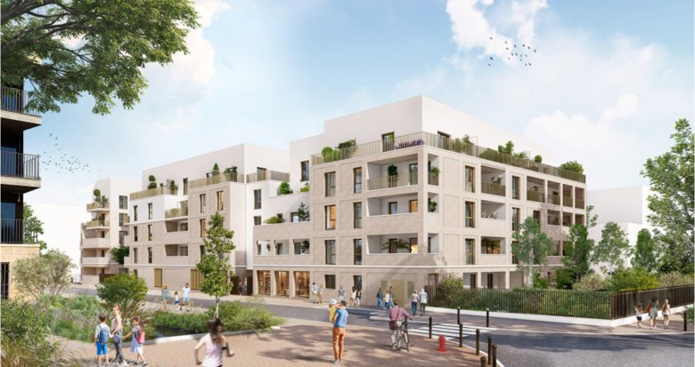 Achat / Vente programme immobilier neuf Saint-Cyr-l'École à 5 min à pied du tram T13 (78210) - Réf. 13147