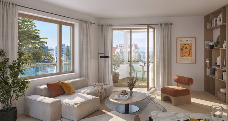 Achat / Vente programme immobilier neuf Saint-Denis bord du Canal à 3min à pied du métro 13 (93200) - Réf. 12498