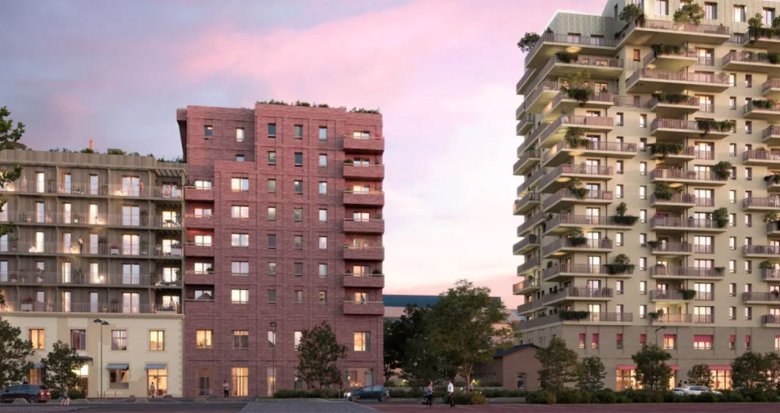 Achat / Vente programme immobilier neuf Saint-Denis face au métro M12 (93200) - Réf. 13870
