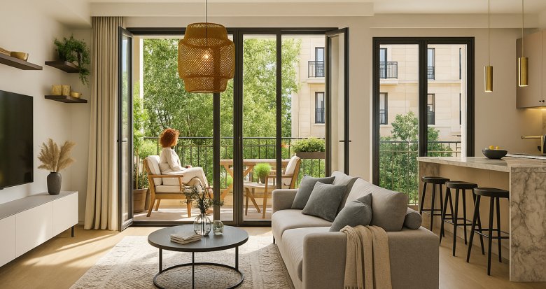 Achat / Vente programme immobilier neuf Saint-Maur-des-Fossés centre-ville à 3 min à pied du RER A (94100) - Réf. 13349