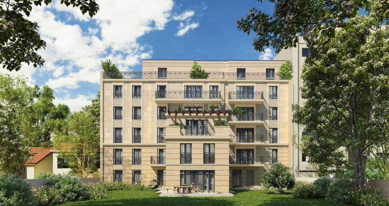 Achat / Vente programme immobilier neuf Saint-Maur-des-Fossés centre-ville à 3 min à pied du RER A (94100) - Réf. 13349