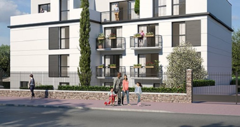 Achat / Vente programme immobilier neuf Saint-Michel-sur-Orge face au parc Jean Vilar (91240) - Réf. 2723