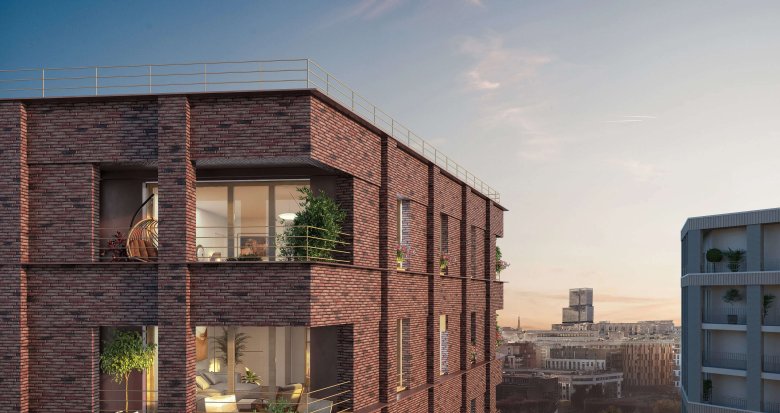 Achat / Vente programme immobilier neuf Saint-Ouen à 10 min métro 14 et RER C (93400) - Réf. 8168
