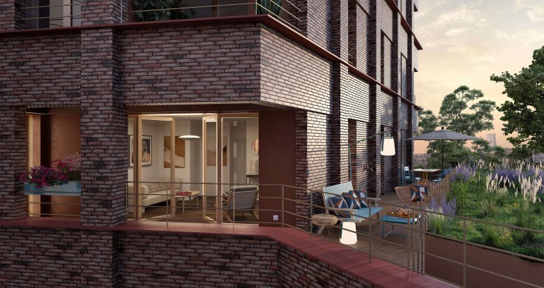 Achat / Vente programme immobilier neuf Saint-Ouen à 10 min métro 14 et RER C (93400) - Réf. 8168