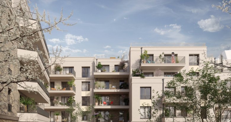 Achat / Vente programme immobilier neuf Saint-Ouen à 15 minutes à pied des métros 13, 14 et 4 (93400) - Réf. 13407