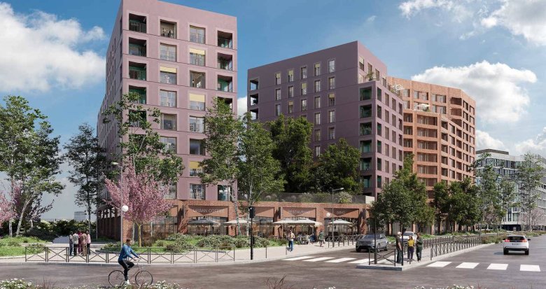 Achat / Vente programme immobilier neuf Saint-Ouen à 7 minutes à pied de la gare (93400) - Réf. 12264