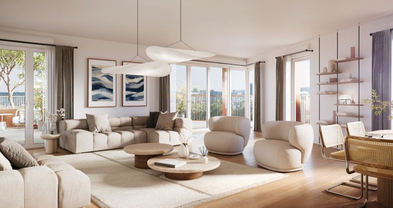 Achat / Vente programme immobilier neuf Saint-Ouen à seulement 13 min à pied du Métro 14 et RER C (93400) - Réf. 12952