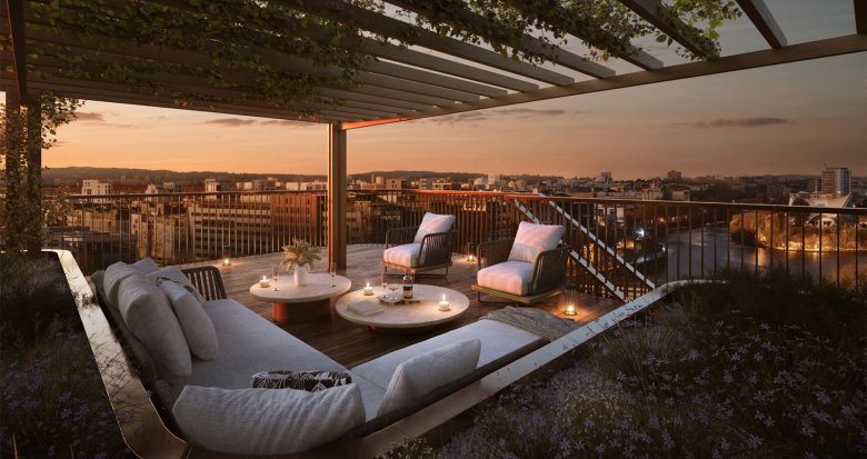 Achat / Vente programme immobilier neuf Saint-Ouen à seulement 13 min à pied du Métro 14 et RER C (93400) - Réf. 12952