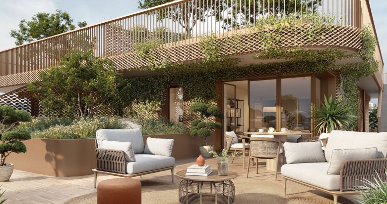 Achat / Vente programme immobilier neuf Saint-Ouen à seulement 13 min à pied du Métro 14 et RER C (93400) - Réf. 12952