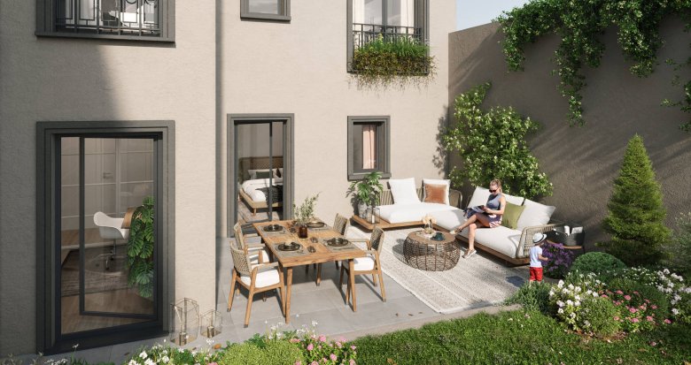 Achat / Vente programme immobilier neuf Saint-Ouen, quartier Garibaldi à 7 min à pieds du Métro 14 (93400) - Réf. 7286