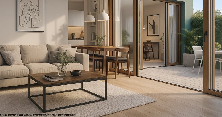 Achat / Vente programme immobilier neuf Saint-Ouen-sur-Seine à 6 min à pied des métros 13 et 14 (93400) - Réf. 13592