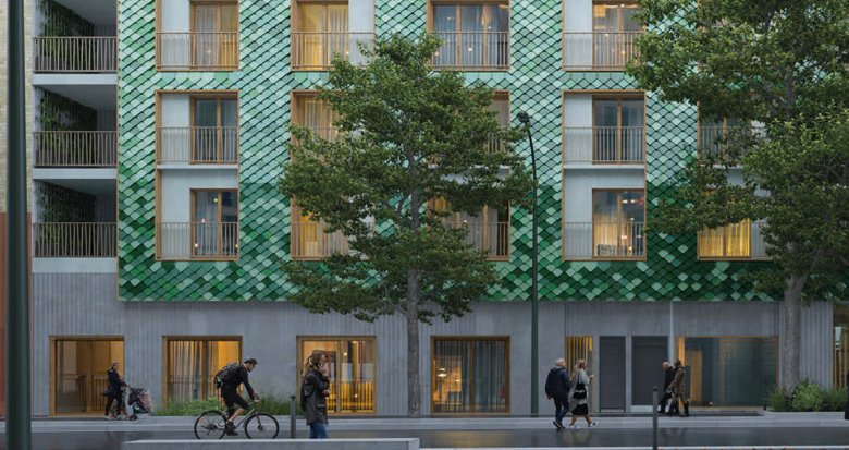 Achat / Vente programme immobilier neuf Saint-Ouen-sur-Seine à 6 min à pied des métros 13 et 14 (93400) - Réf. 13592