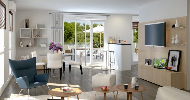 Achat / Vente programme immobilier neuf Saint-Soupplets au cœur d'un  éco-quartier (77165) - Réf. 1698