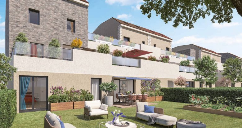 Achat / Vente programme immobilier neuf Saint-Thibault-des-Vignes proche commerces et commodités (77400) - Réf. 7814