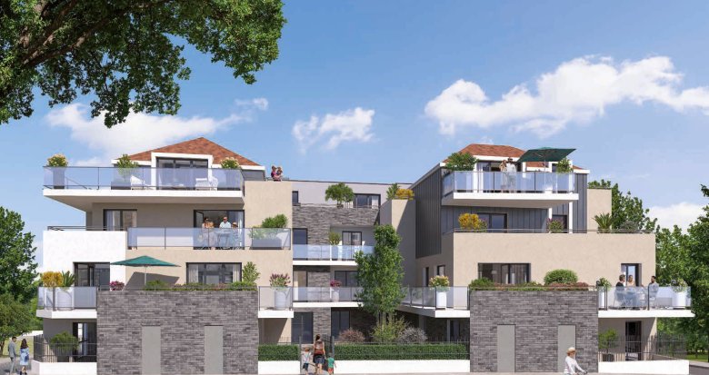 Achat / Vente programme immobilier neuf Saint-Thibault-des-Vignes proche commerces et commodités (77400) - Réf. 7814