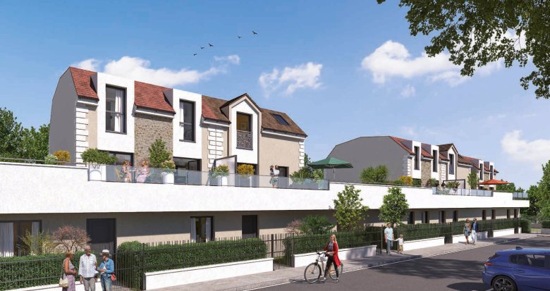 Achat / Vente programme immobilier neuf Saint-Thibault-des-Vignes proche commerces et commodités (77400) - Réf. 7814