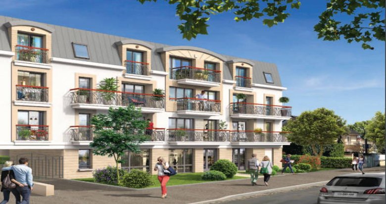 Achat / Vente programme immobilier neuf Sainte-Geneviève-des-Bois cœur centre-ville (91700) - Réf. 4376