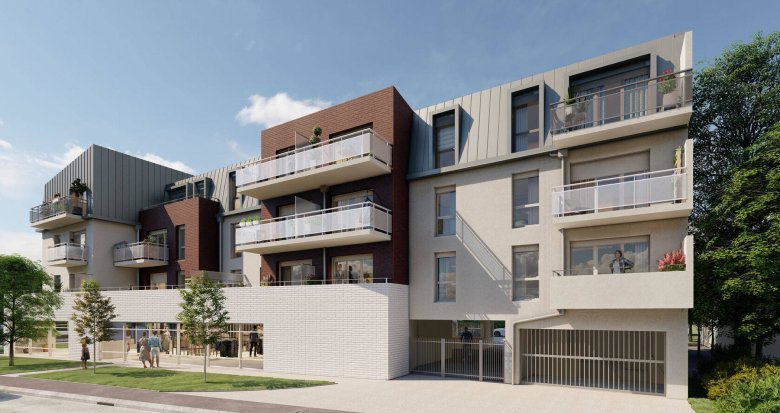 Achat / Vente programme immobilier neuf Sainte-Geneviève-des-Bois quartier résidentiel proche commerces (91700) - Réf. 7410